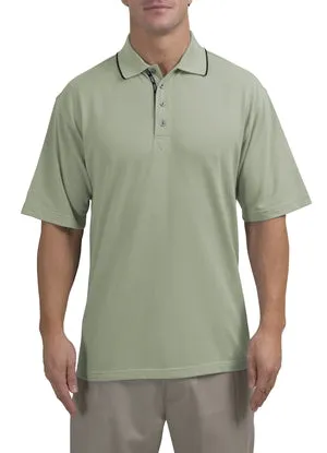 PING COLLECTION - DRY-FIBER DYNAMICS Sport Shirt with Tipped Collar.  P440