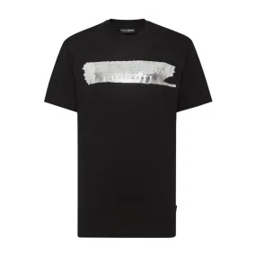 Plein Sport Black Metallic T-Shirt