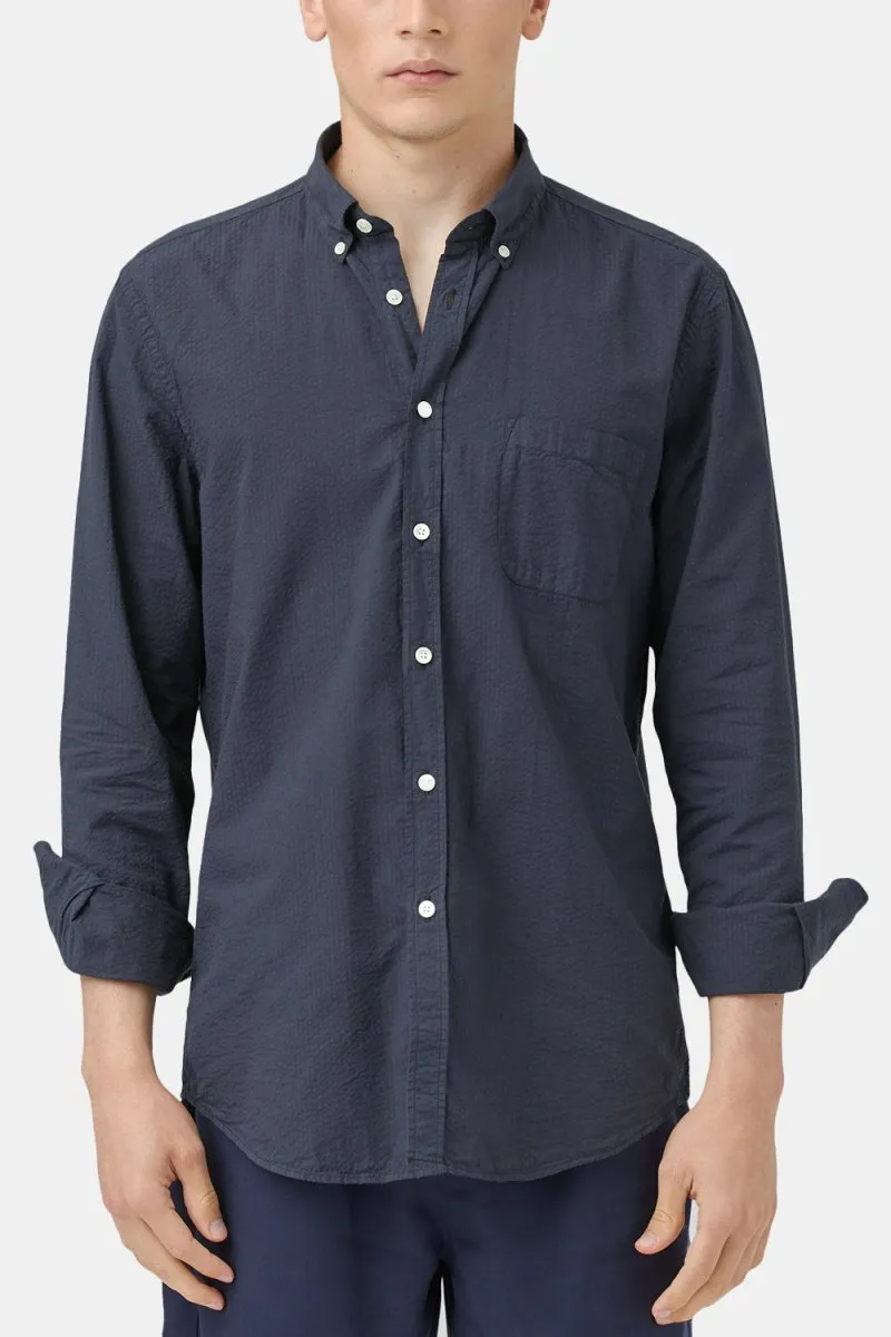 Portuguese Flannel Atlantico Shirt (Navy)