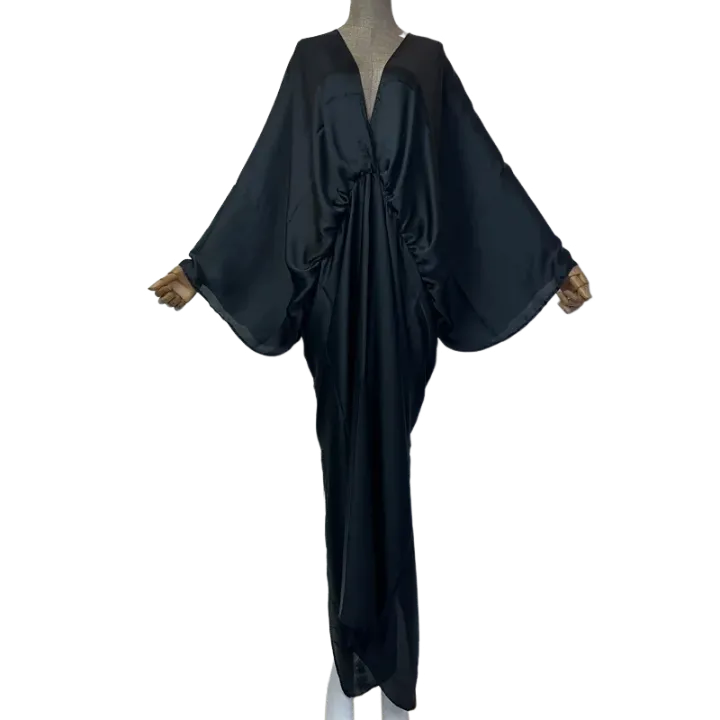 Pre Order:  Elegant  Silk Kaftan Dress - WINI