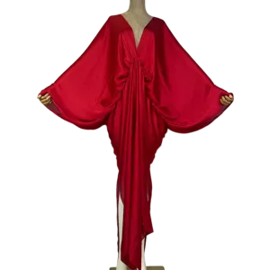 Pre Order:  Elegant  Silk Kaftan Dress - WINI