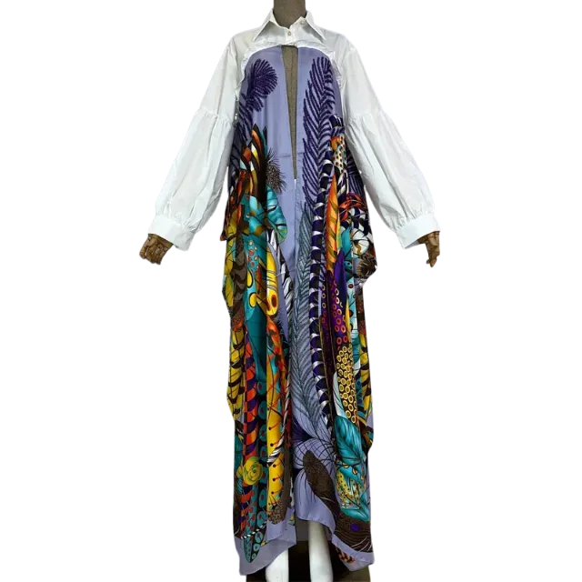 Pre Order: Trendy Long Sleeve Printed Cardigan - WINI