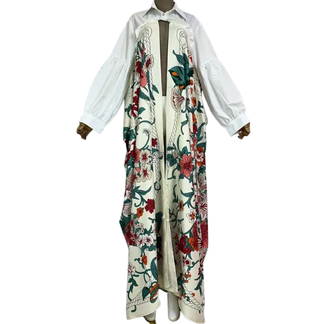 Pre Order: Trendy Long Sleeve Printed Cardigan - WINI