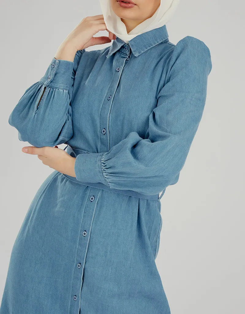 Pristine Denim Dress