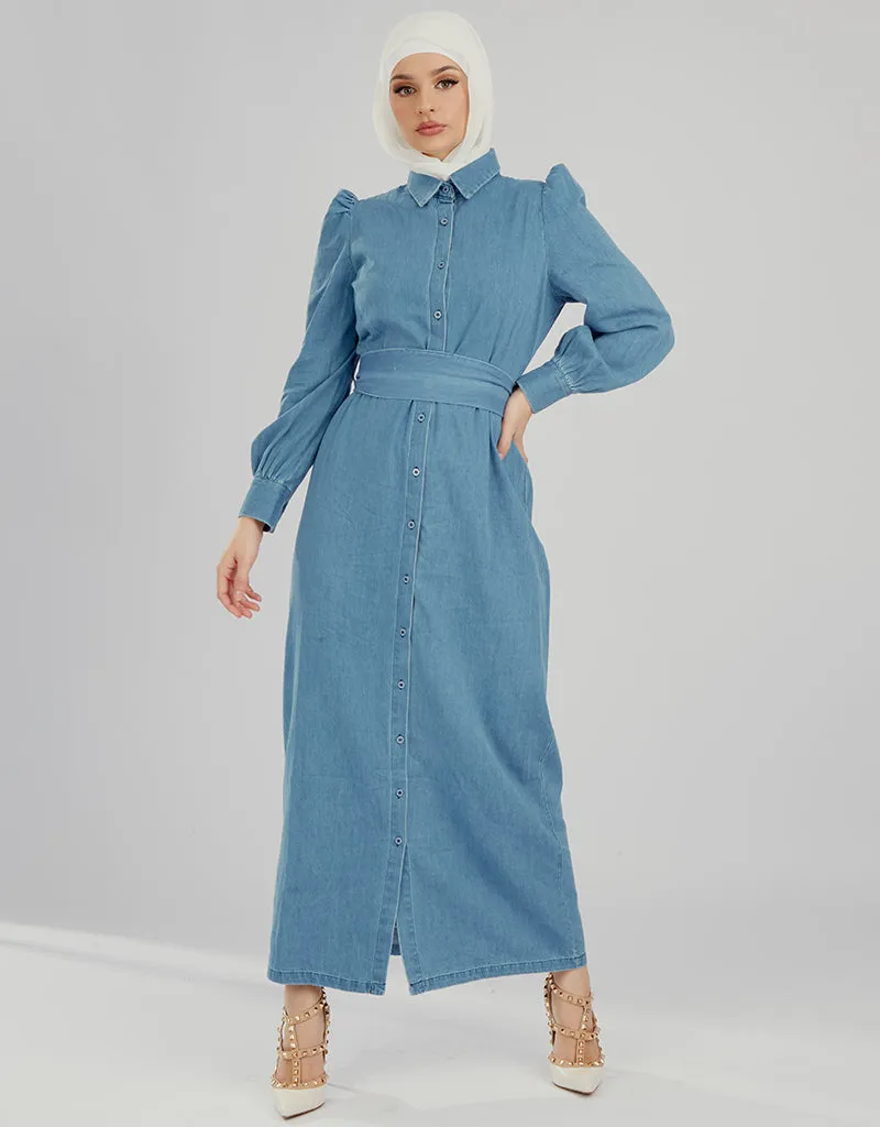 Pristine Denim Dress