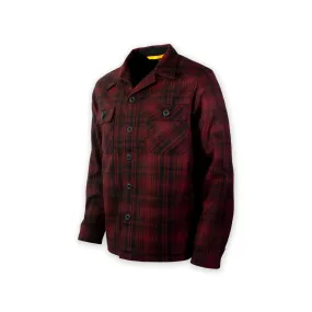 Prometheus Design Werx | DRB Woodsman Wool Shirt - Red Black Plaid