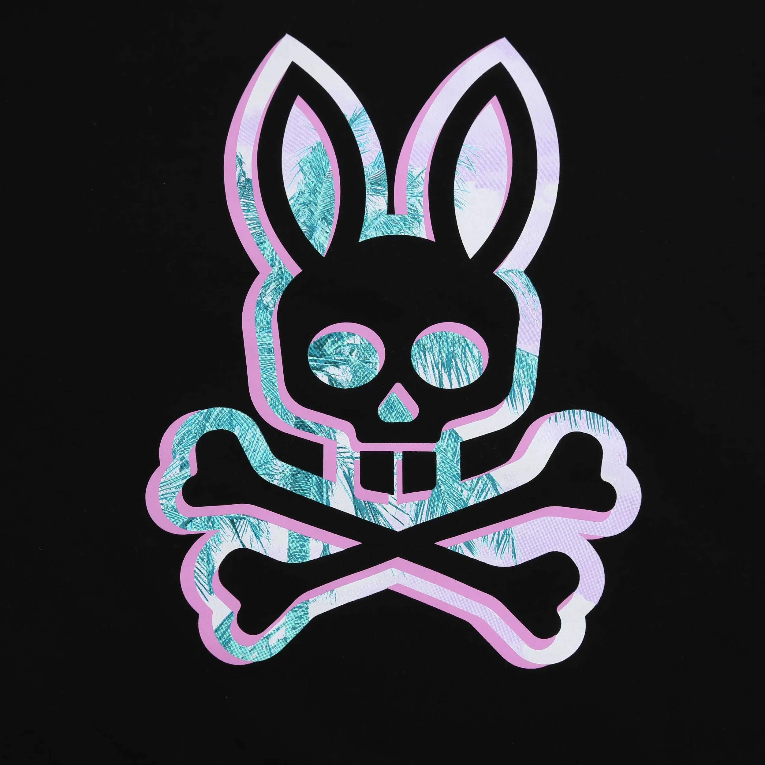 Psycho Bunny Leonard Graphic T-Shirt in Black