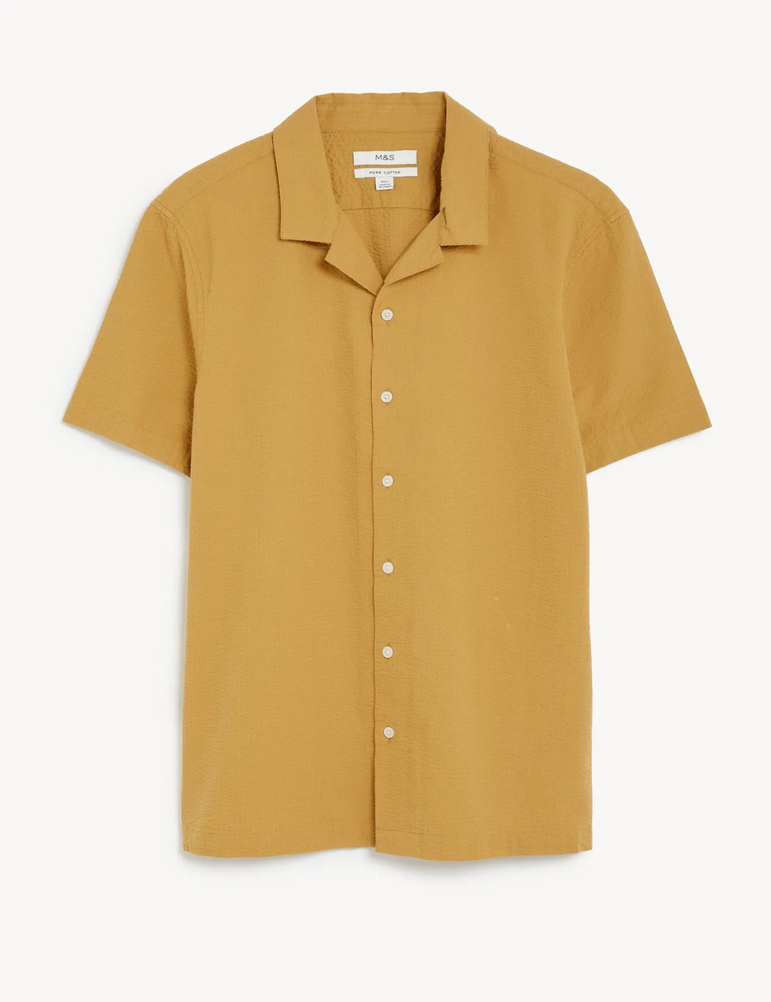 Pure Cotton Revere Shirt