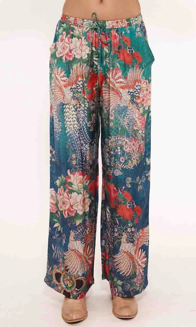 Rayon Pant Wisteria