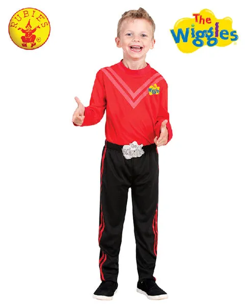 RED WIGGLE DELUXE COSTUME, CHILD