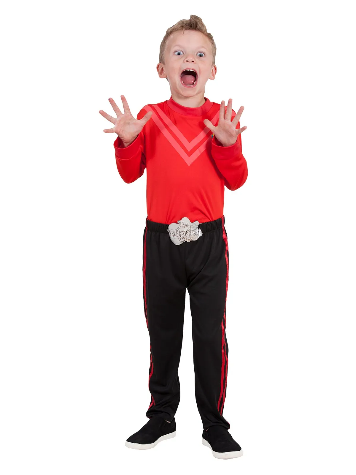 RED WIGGLE DELUXE COSTUME, CHILD