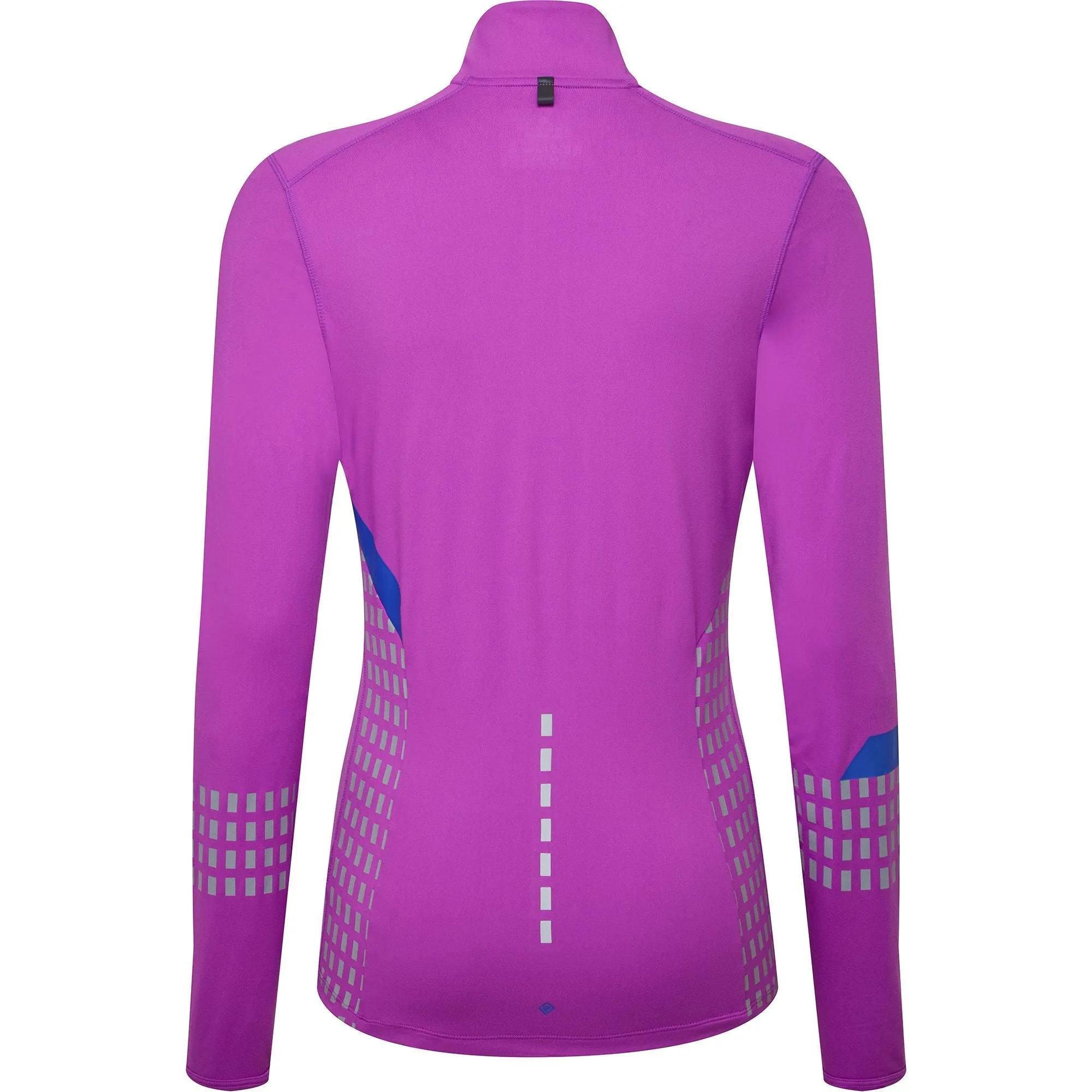 Ronhill Tech Afterhours Half Zip Long Sleeve Womens Running Top - Purple