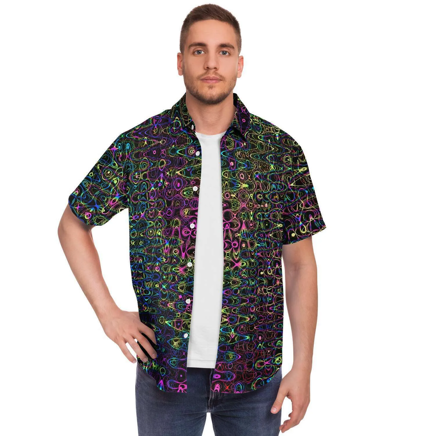 SACRED SPACE BUTTON SHIRT | HUBERT S