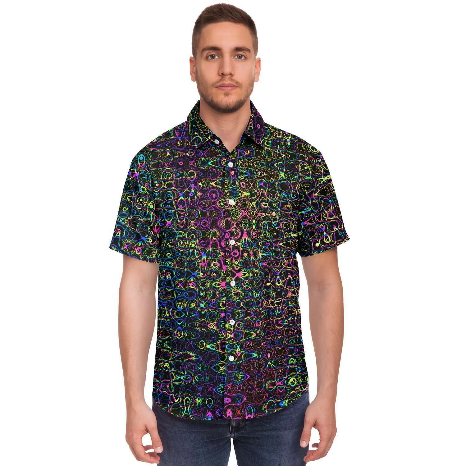 SACRED SPACE BUTTON SHIRT | HUBERT S