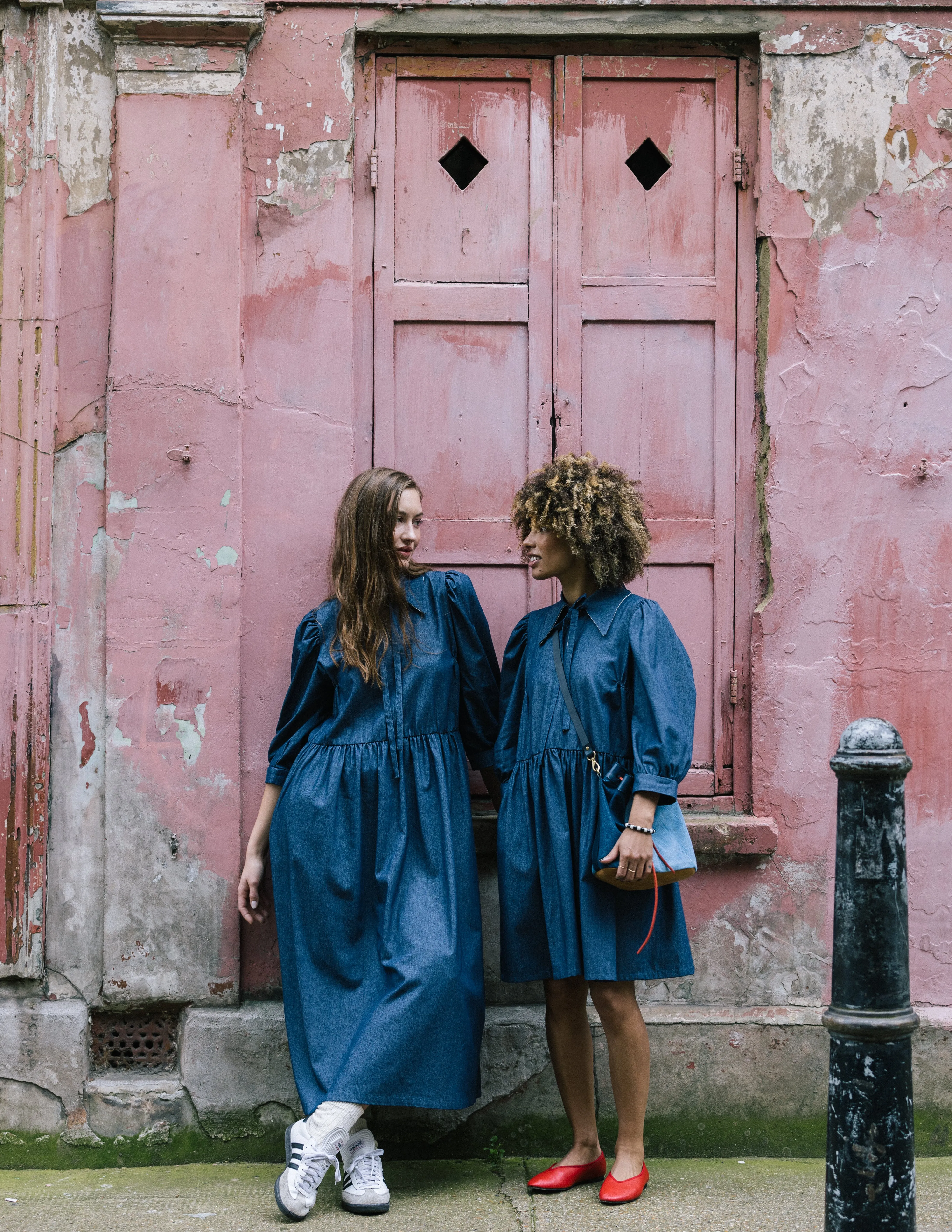 Sadie Chambray Maxi Dress by Minkie Studio