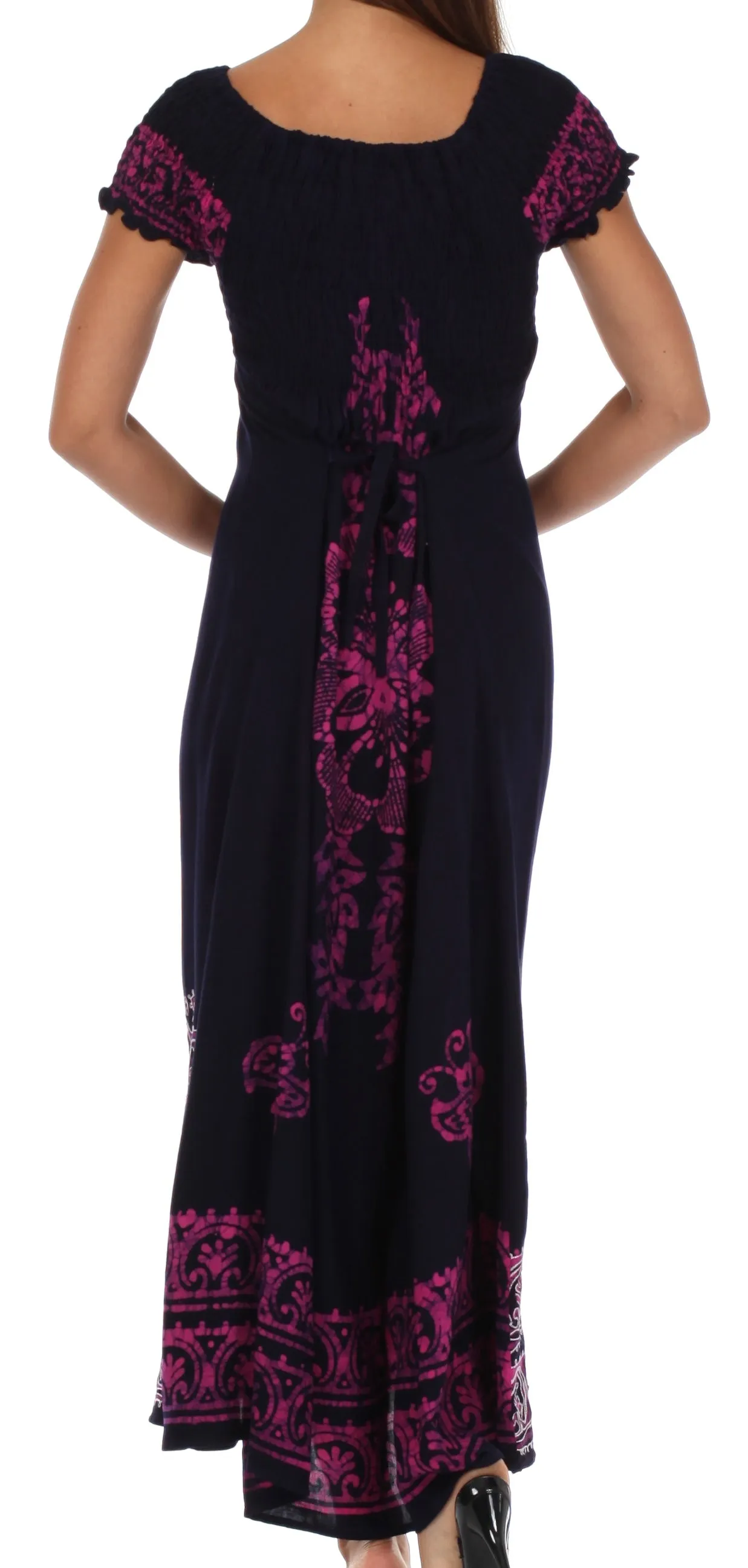 Sakkas Leilani Batik Maxi Dress