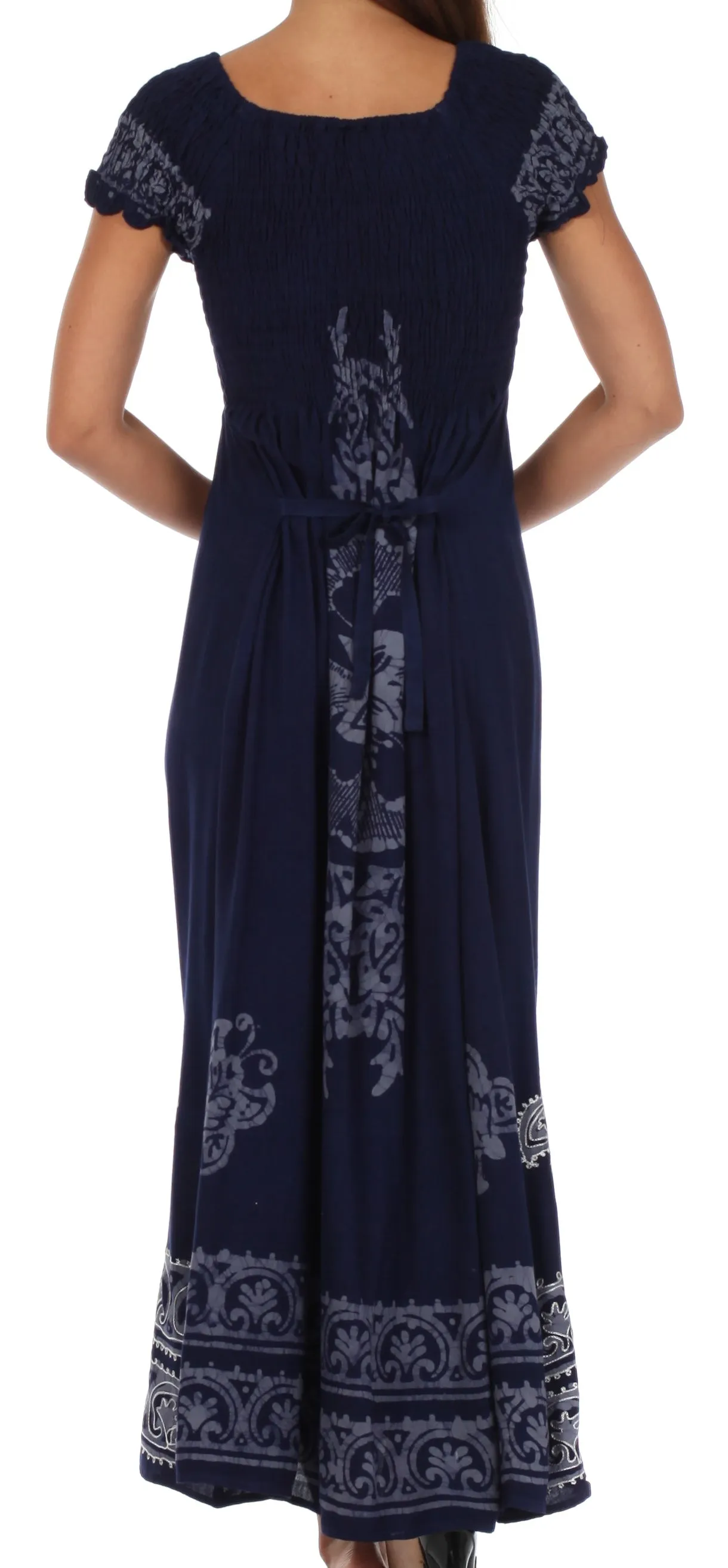 Sakkas Leilani Batik Maxi Dress