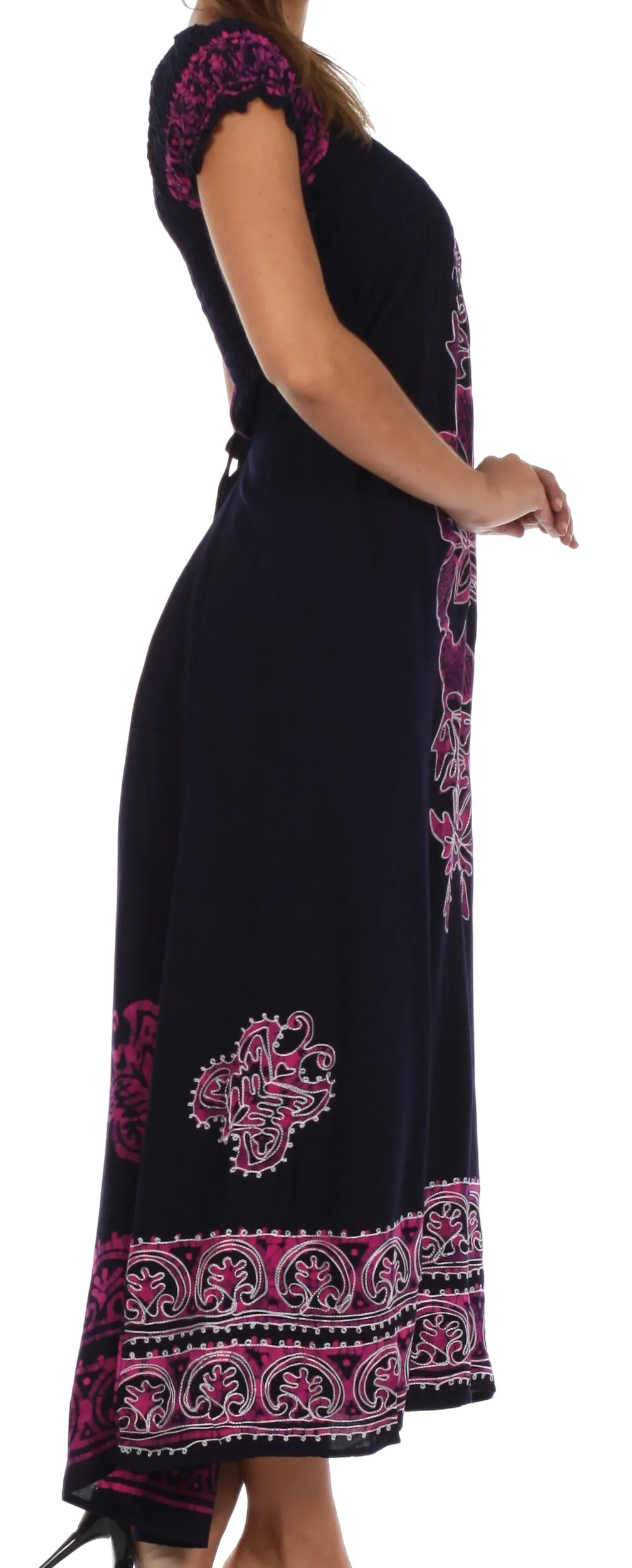 Sakkas Leilani Batik Maxi Dress