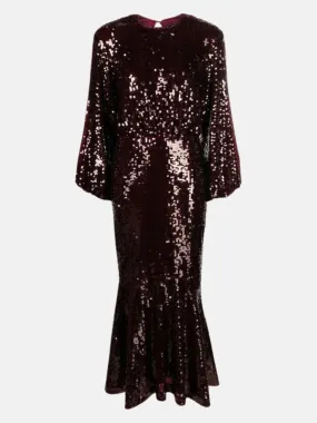 Sequinned Maxi Dress