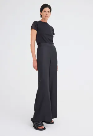 Seta Silk Pant in Black