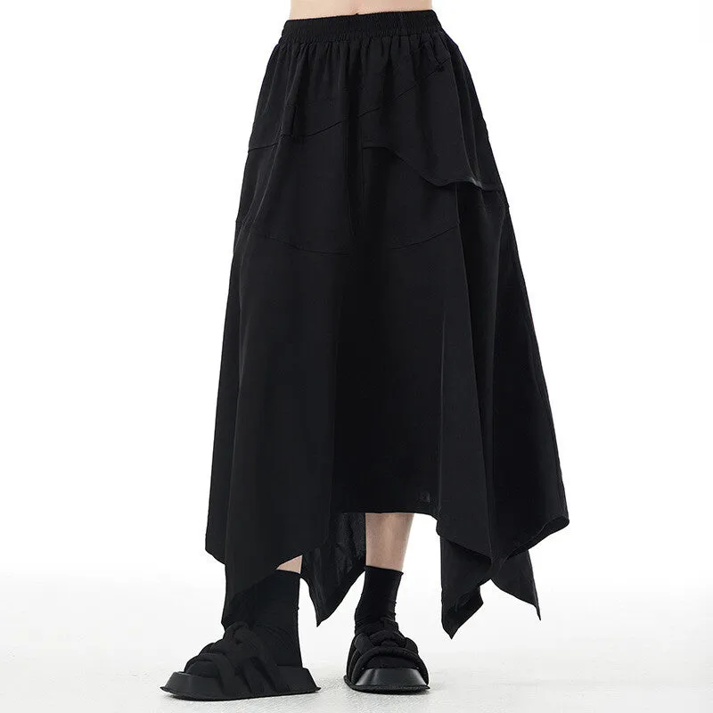 shibuya element | Asymmetrical Long Skirt