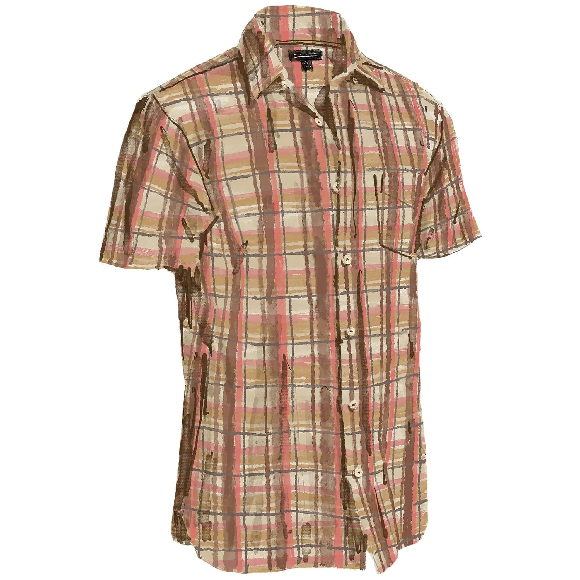 Short Sleeve Madras Shirt