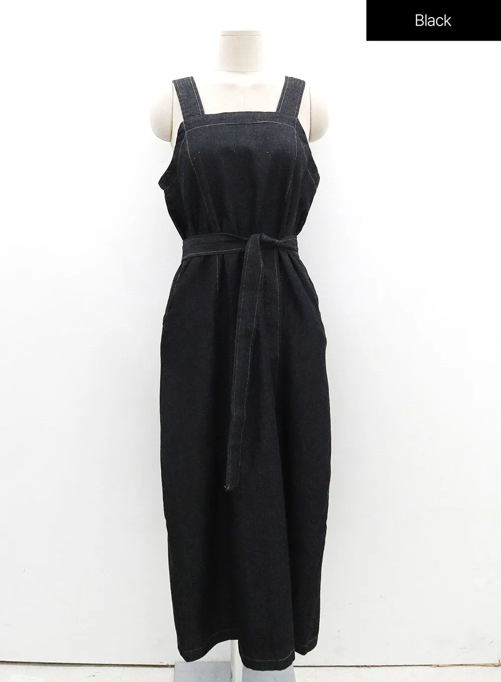 Sleeveless Denim Maxi Dress OG25