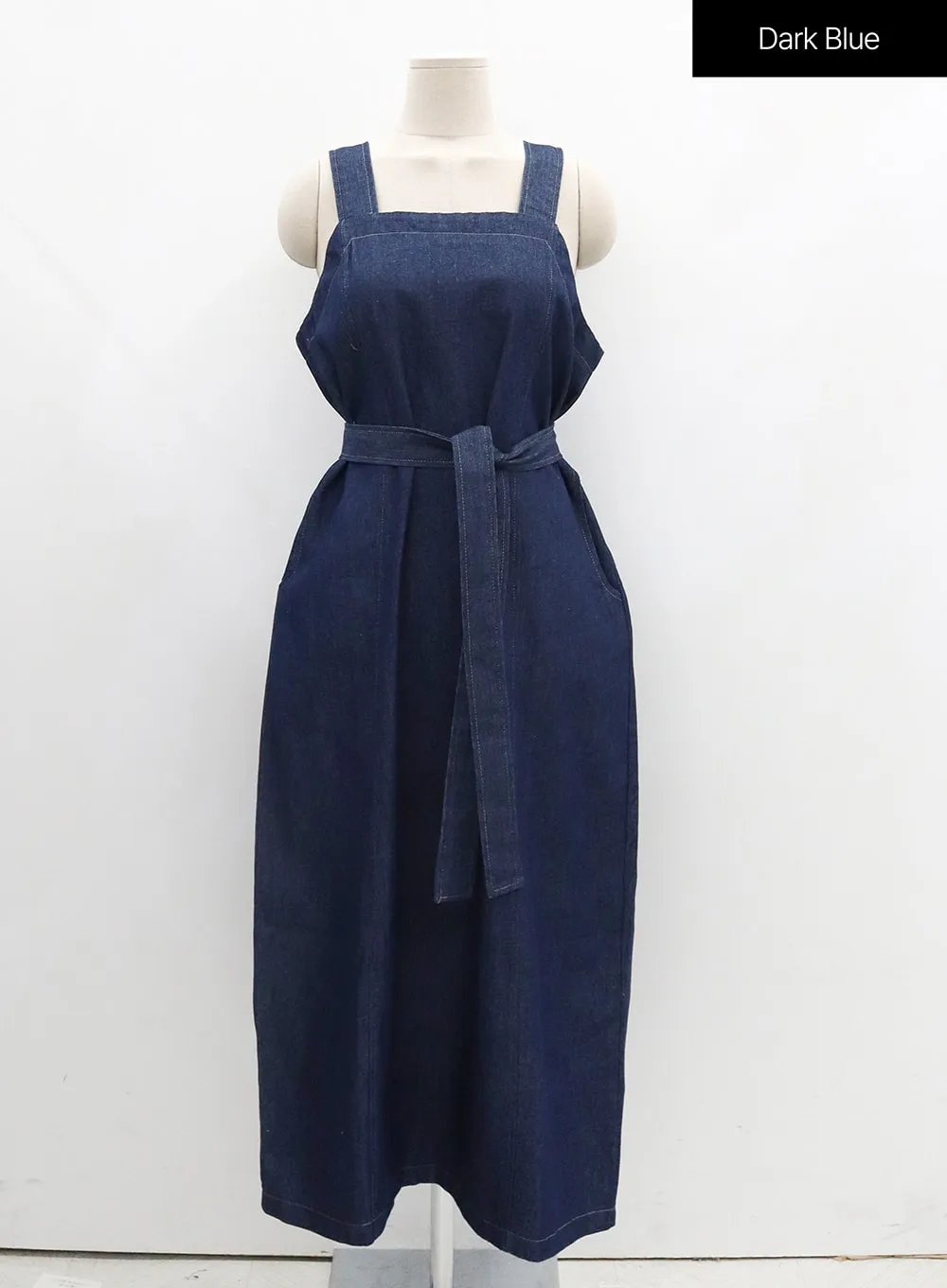 Sleeveless Denim Maxi Dress OG25