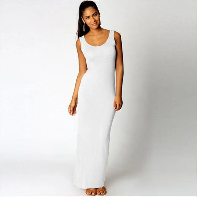 Slim Fit Maxi Dress