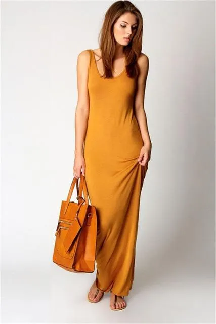 Slim Fit Maxi Dress