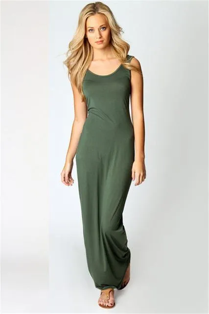 Slim Fit Maxi Dress