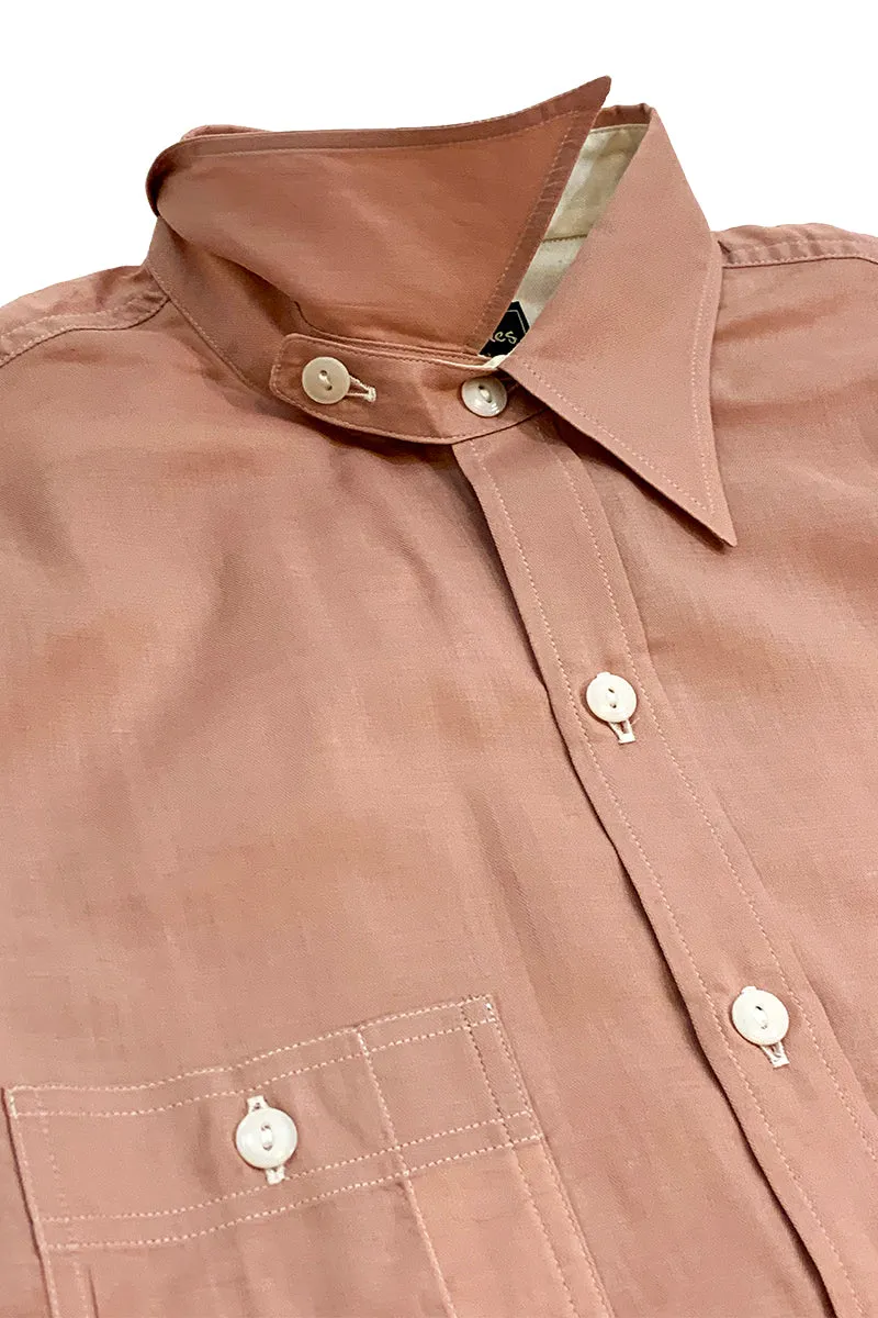 Solid Herringbone Work Shirt