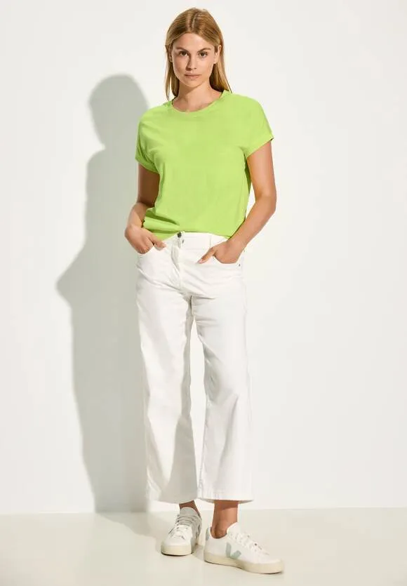 Sparkle T Shirt in Blue or Lime green Cecil 321644