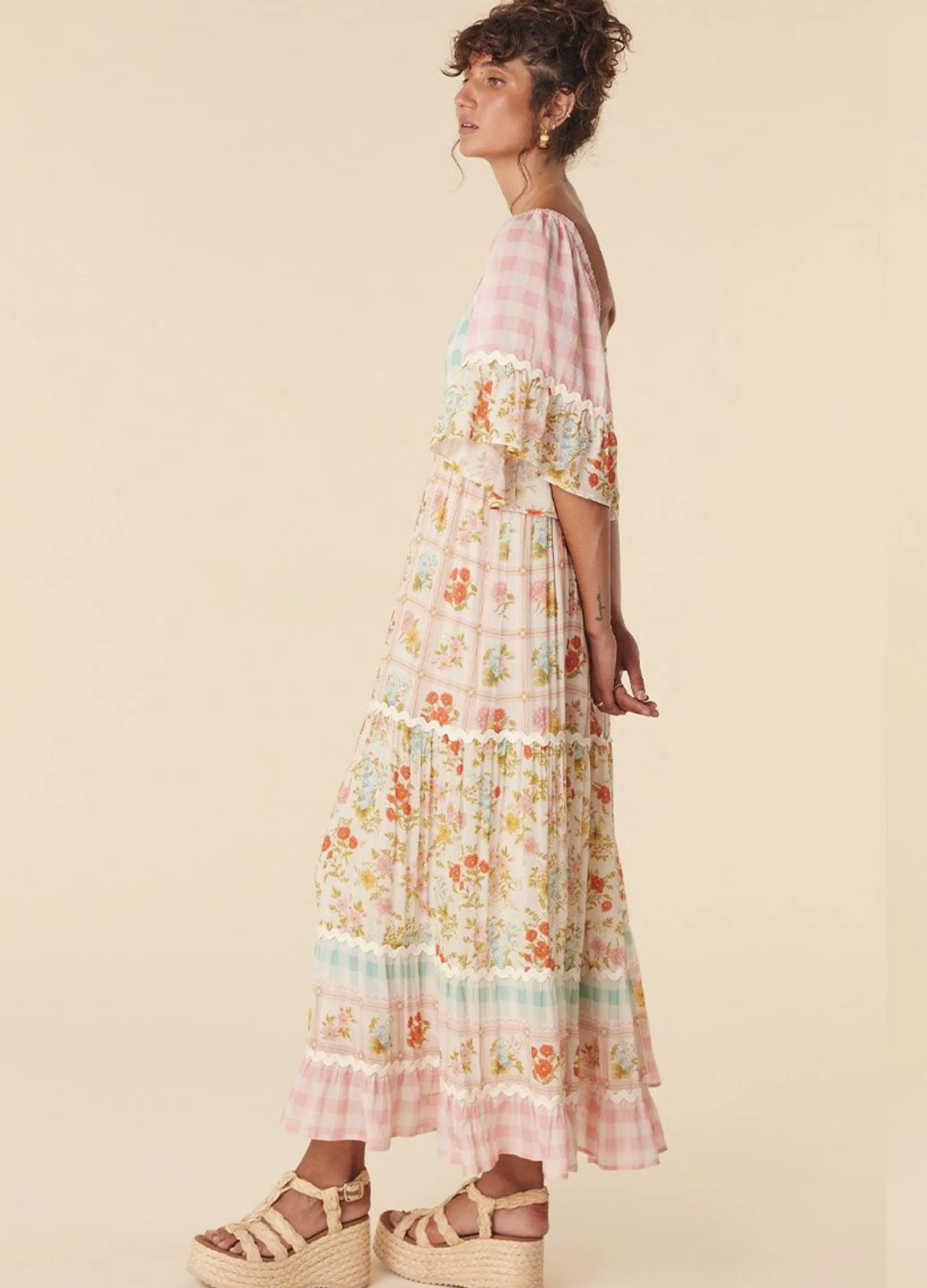 Spell - Flora Gown - Pastel