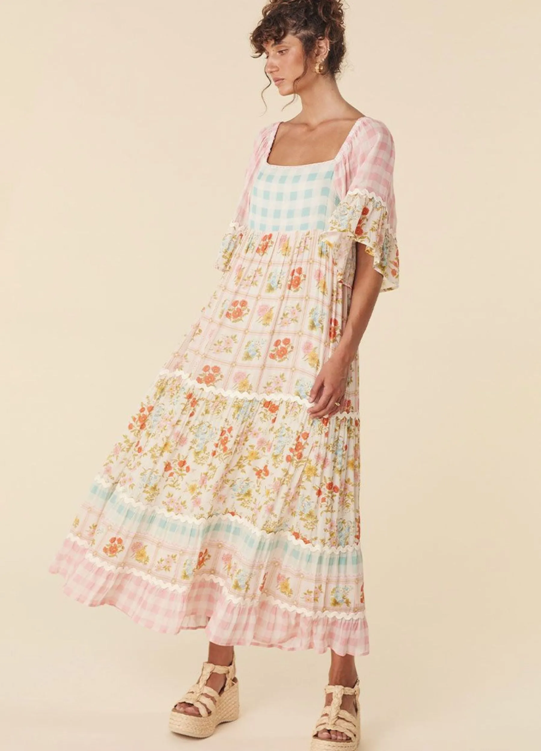 Spell - Flora Gown - Pastel