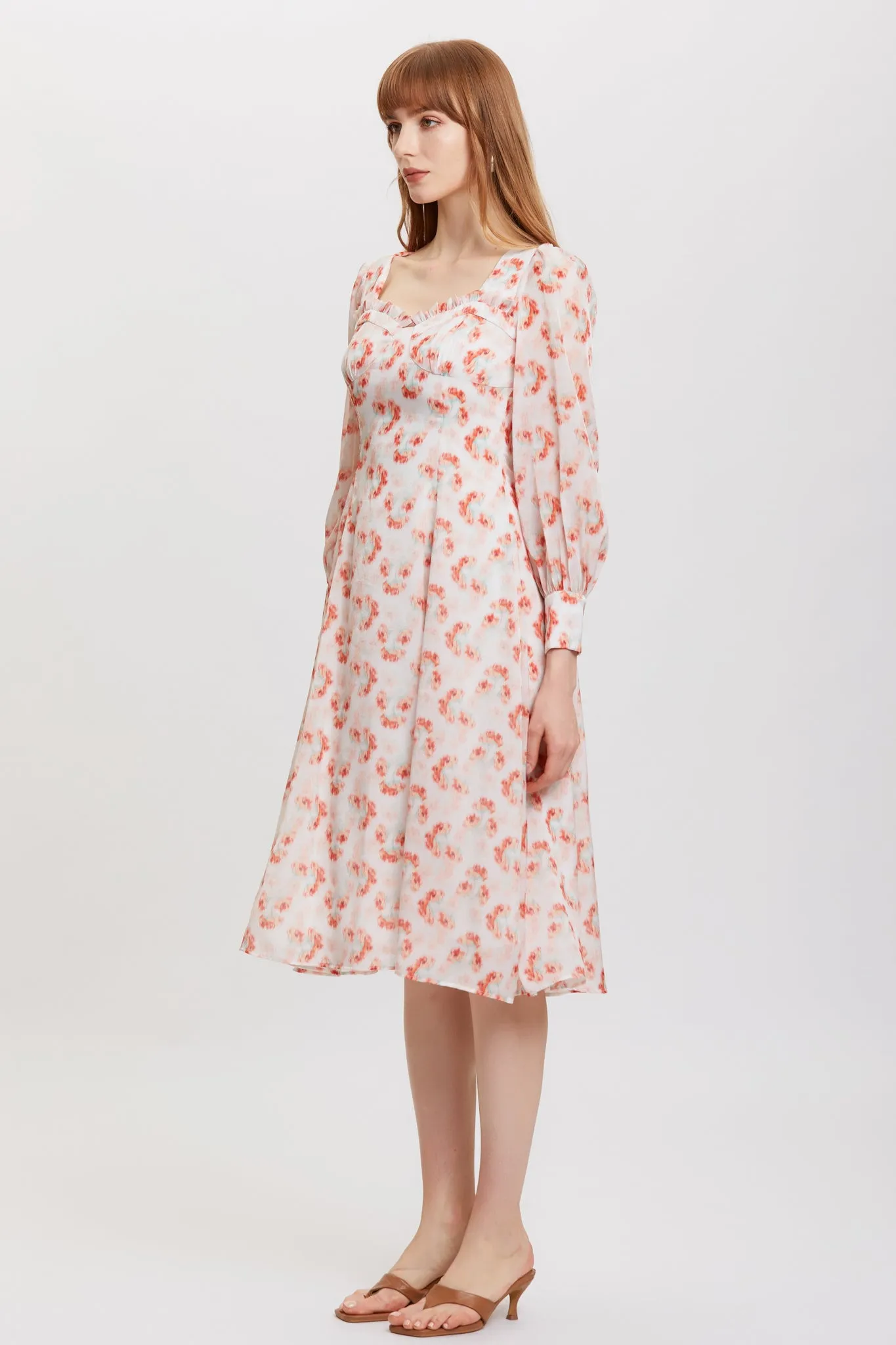 ST | Pallida Sweetheart Chiffon Dress