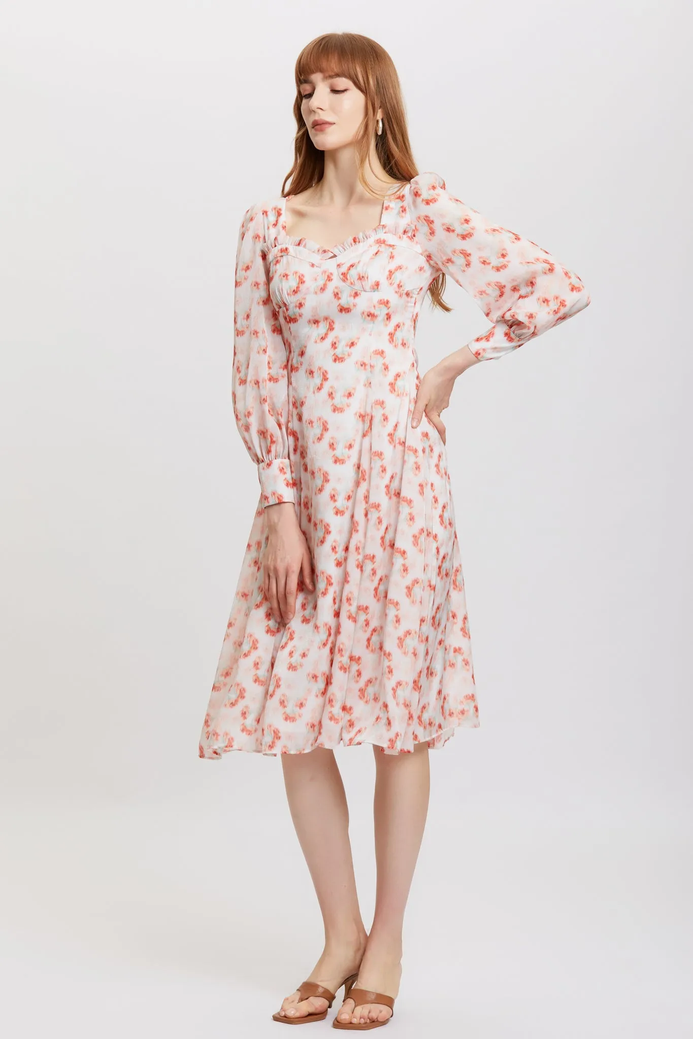 ST | Pallida Sweetheart Chiffon Dress