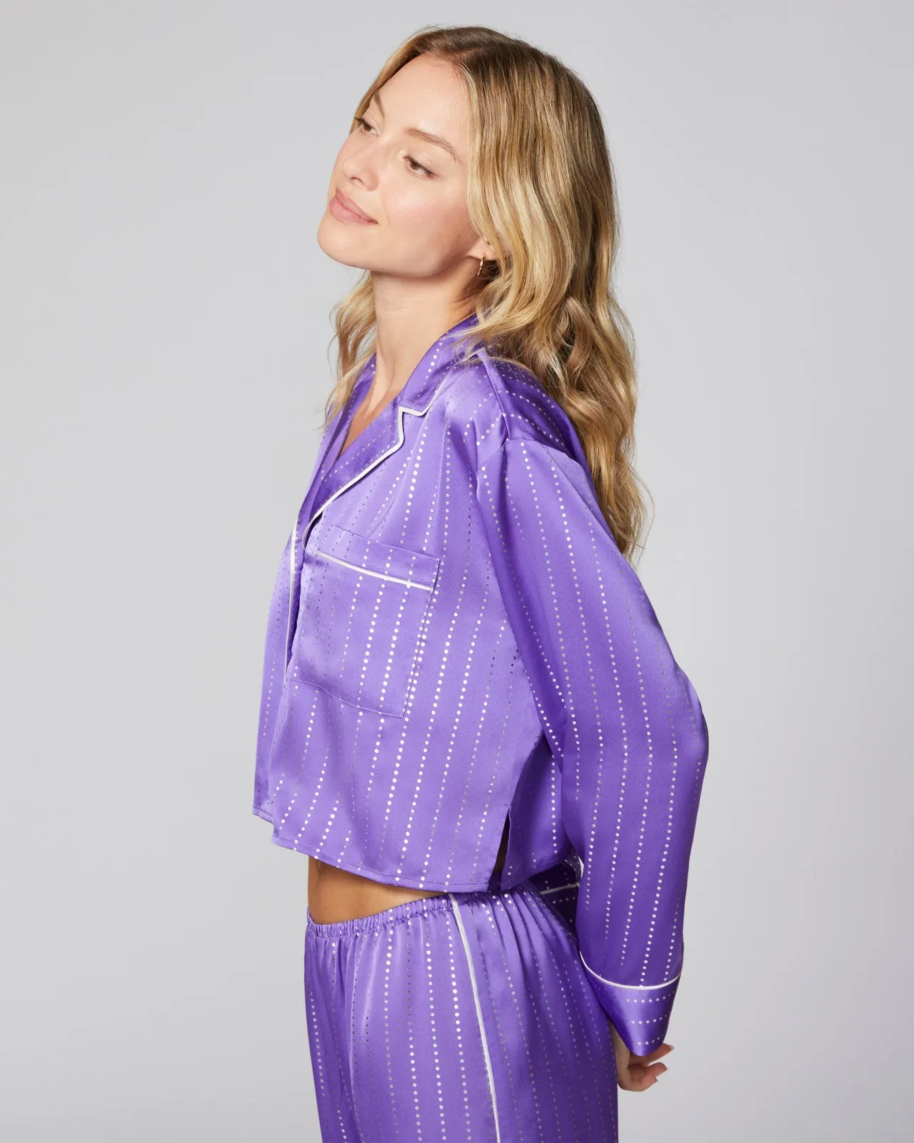 Stardust Satin Sleep Shirt