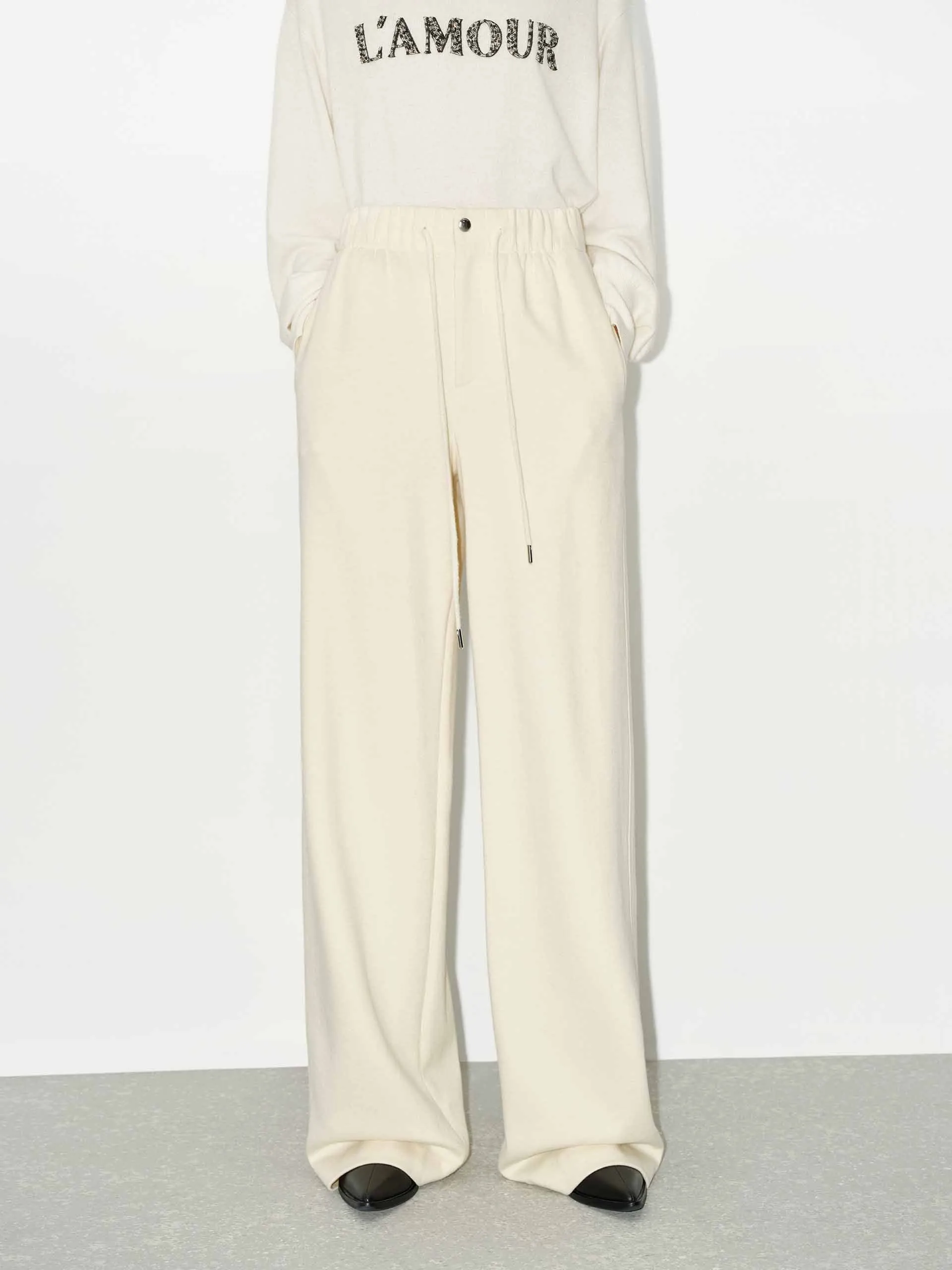 Straight Leg Cotton Pants