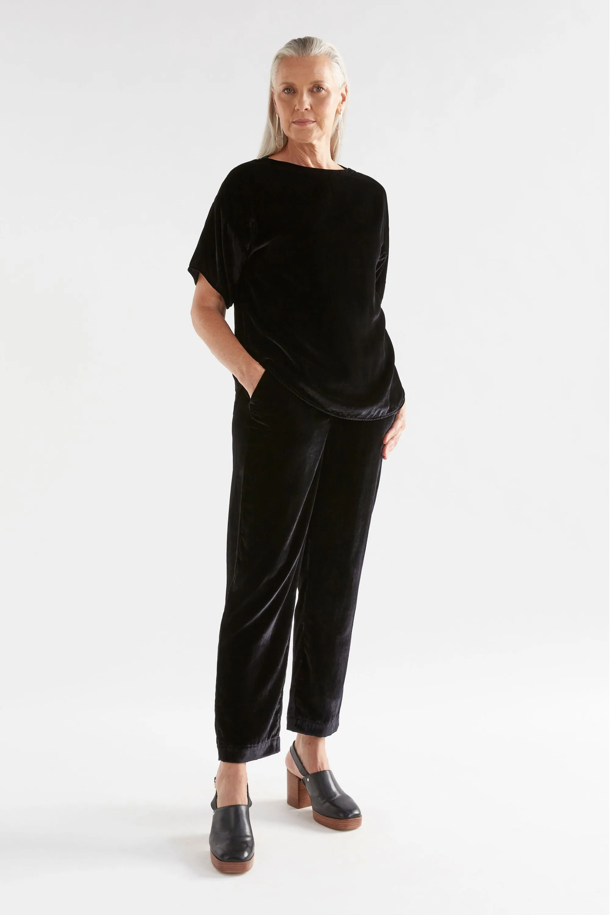 SUURI VELVET PANT - A0849