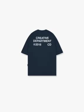 T-SHIRT CREATIVE DEPT - NAVY