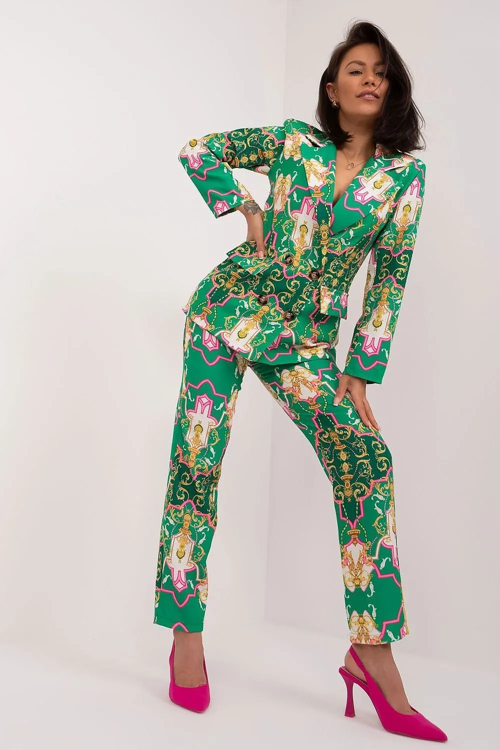 TEEK - Patterned Suit Set