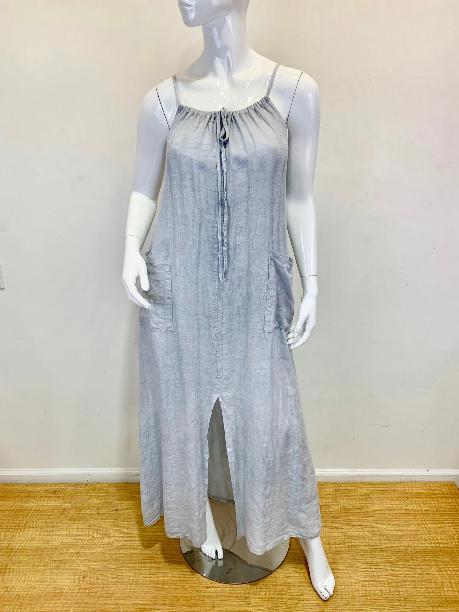 The HALIIMAILE Linen maxi dress