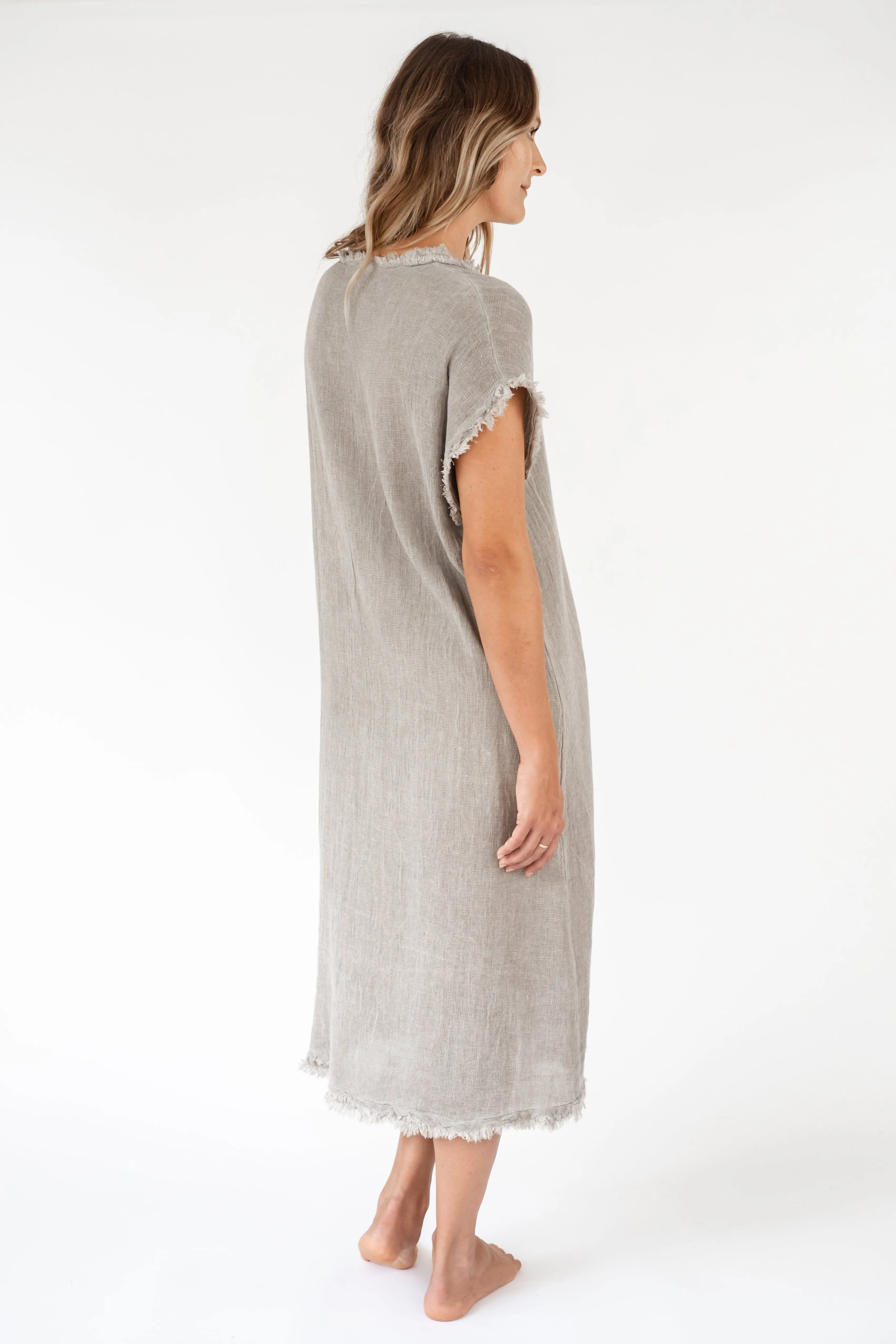 The Mu'uMu'u Linen Long Dress