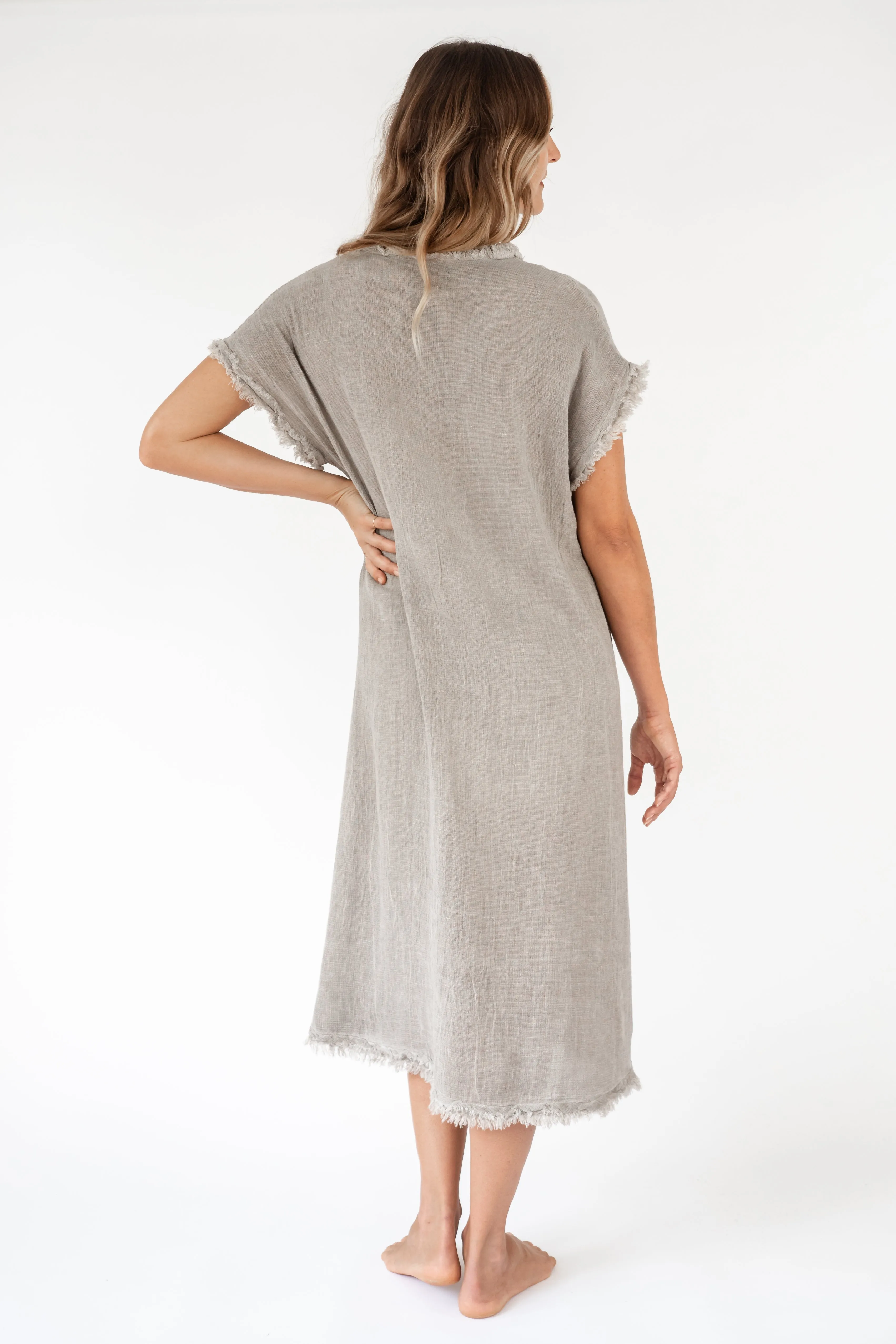 The Mu'uMu'u Linen Long Dress