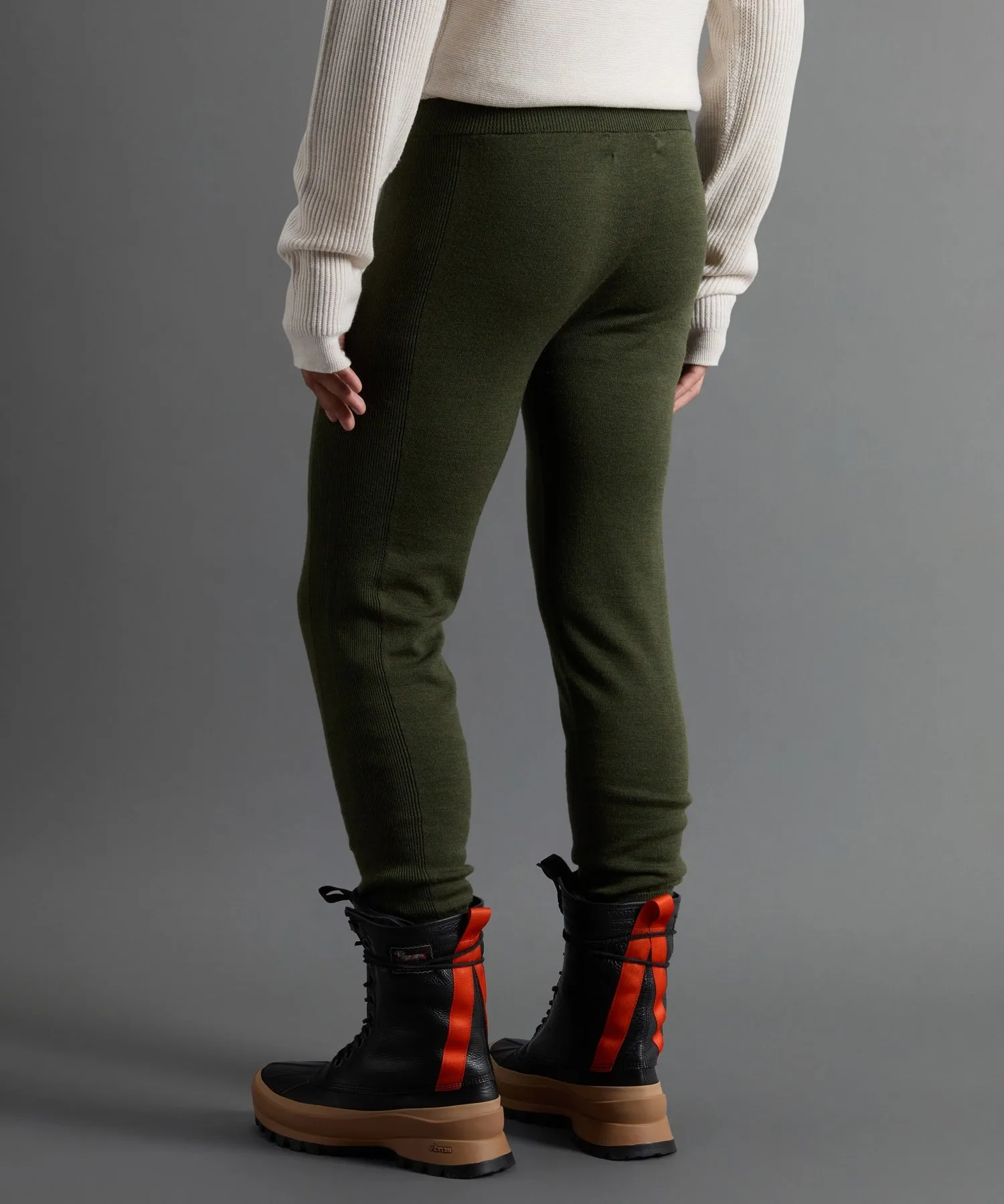 Todd Snyder X Woolrich Technical Merino Long Johns in Olive