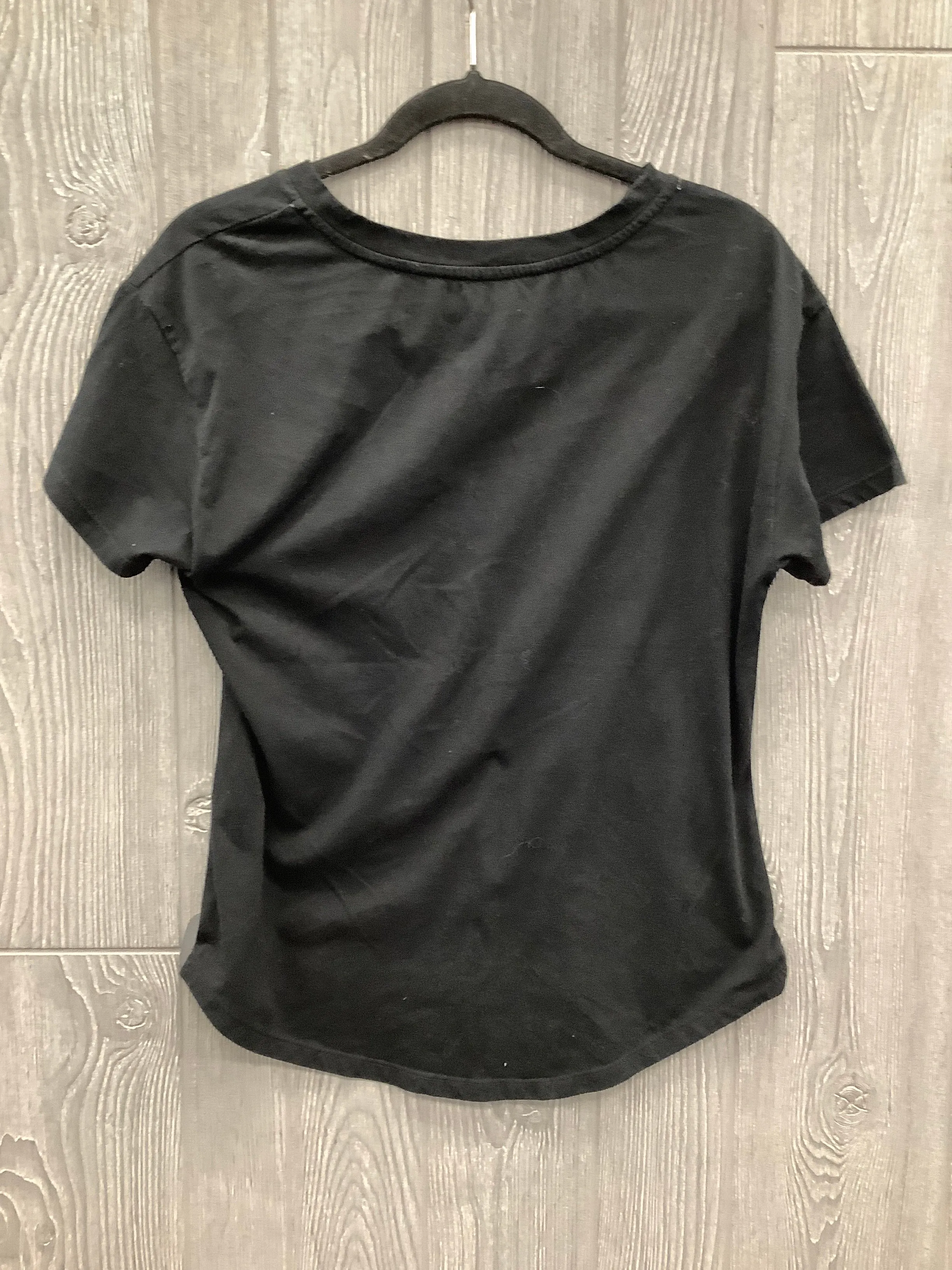 Top Short Sleeve By St Johns Bay In Black, Size: M