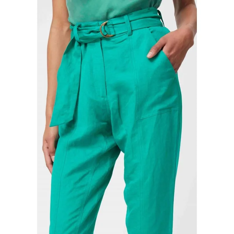 Transit Linen Viscose Pant | Bay Green