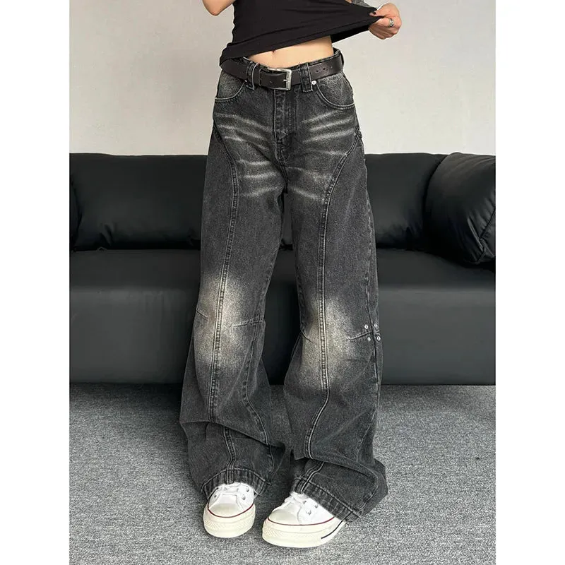 Trashy Oversize Y2K Streetwear Denim Jeans for Women