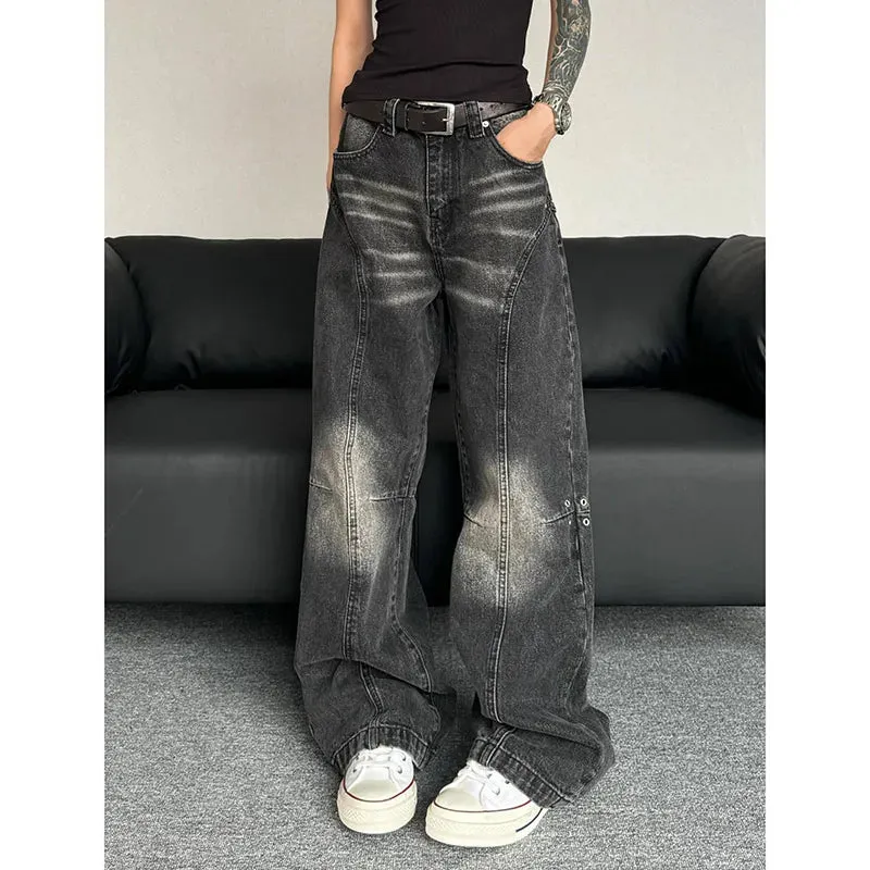 Trashy Oversize Y2K Streetwear Denim Jeans for Women